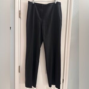 Gianni Versace Vintage 100% Wool Black Trousers Made In Italy Women’s 48/12